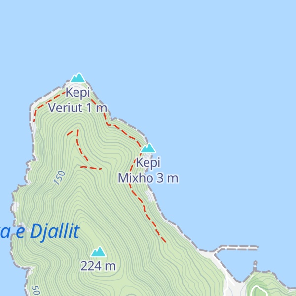 Map of Kepi Mixho