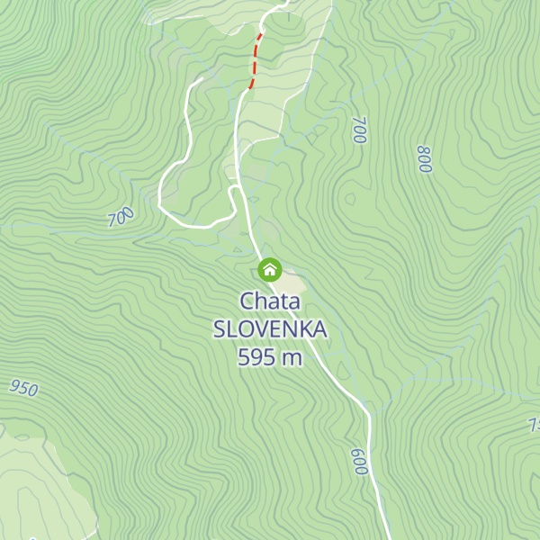 Map of Chata SLOVENKA