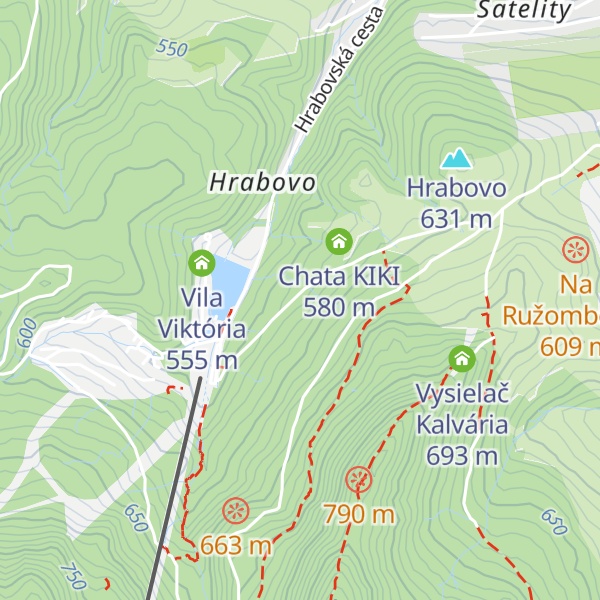 Map of Chata Zebra