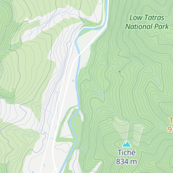 Map of Skautská chata