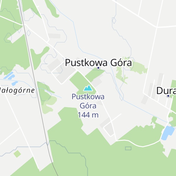 Map of Pustkowa Góra