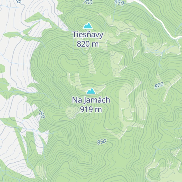Map of Na Jamách