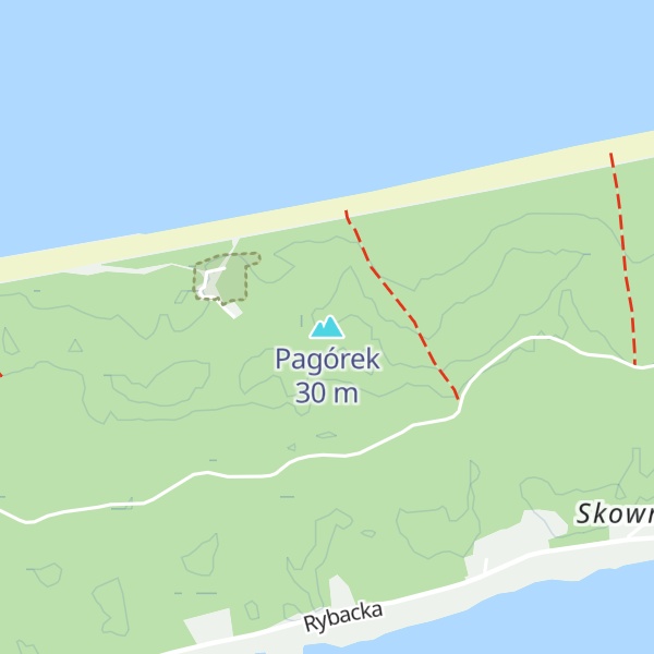 Map of Pagórek