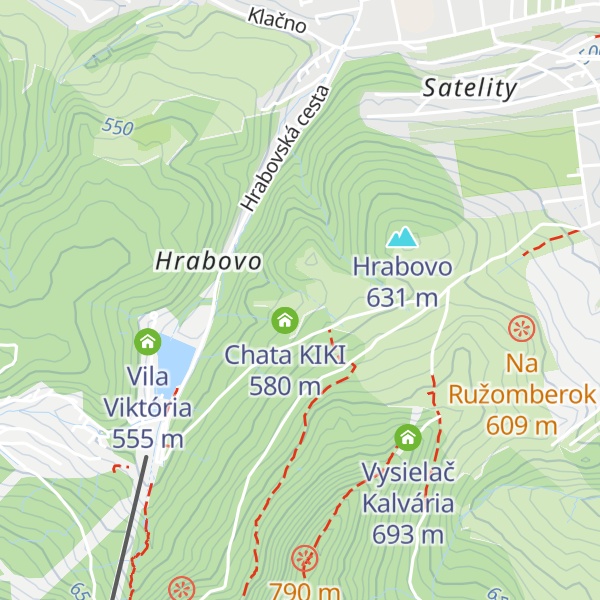 Map of Chata Volko