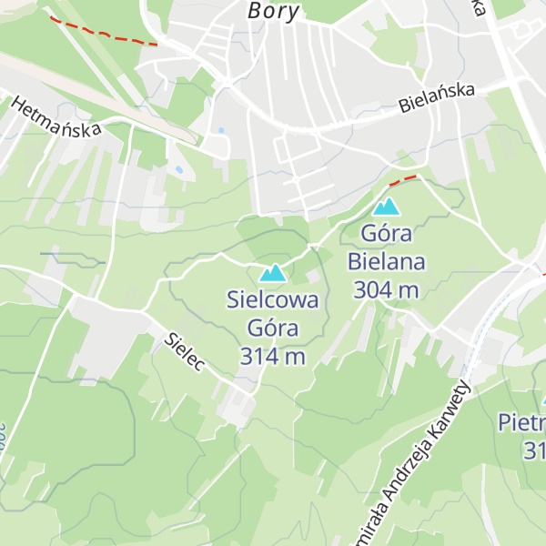 Map of Sielcowa Góra