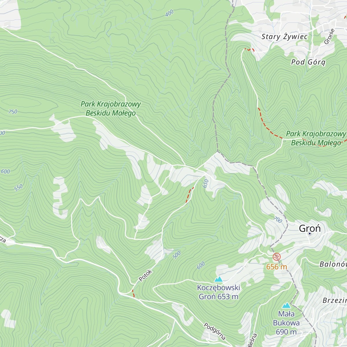 Chatka Klubu Turystyki Górskiej "Limba" map