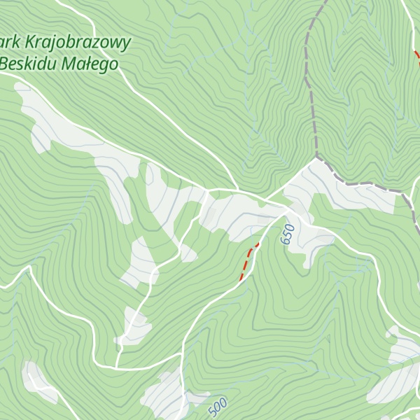 Map of Chatka Klubu Turystyki Górskiej "Limba"
