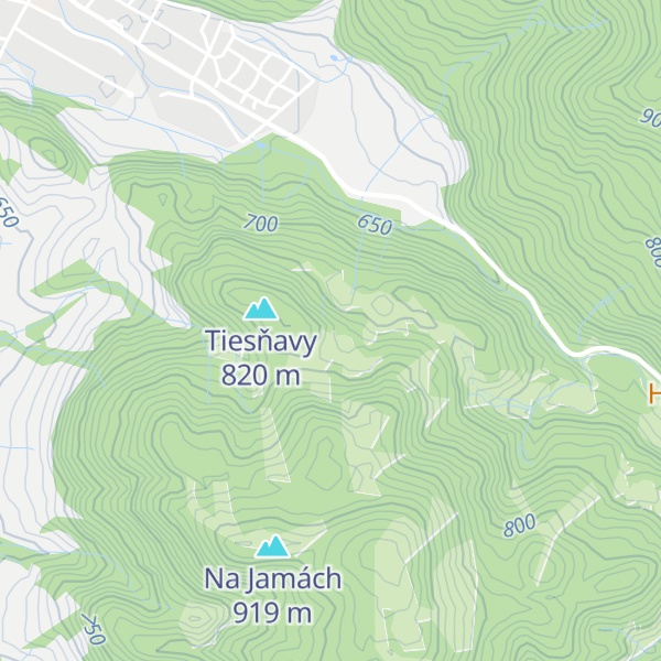 Map of Zuzana