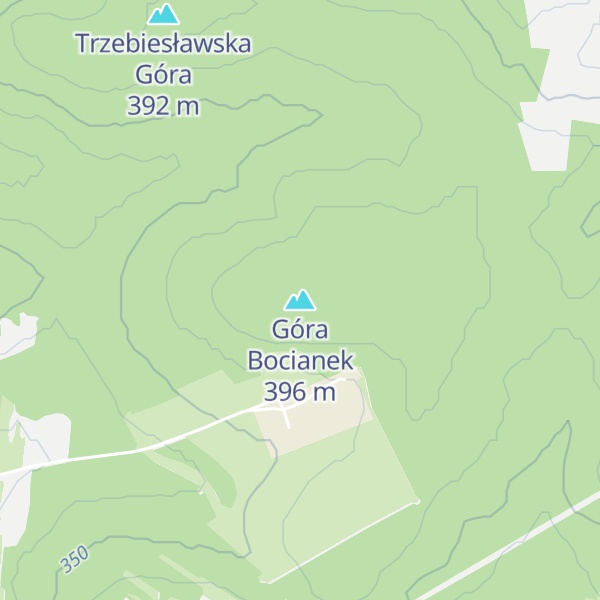 Map of Góra Bocianek