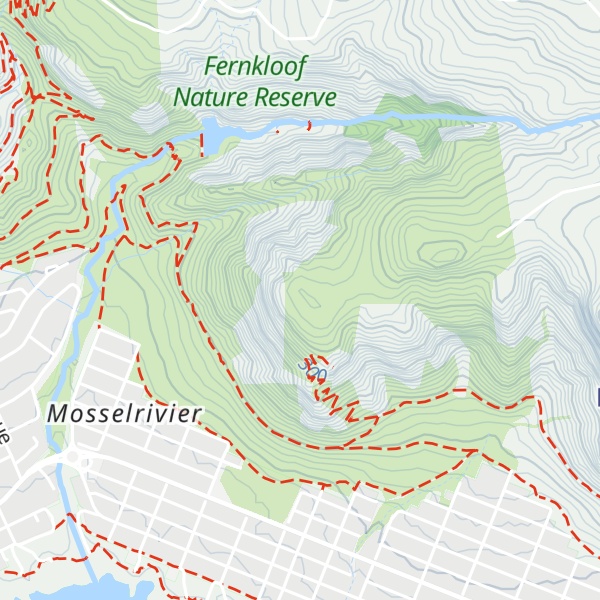 Map of Mosselberg