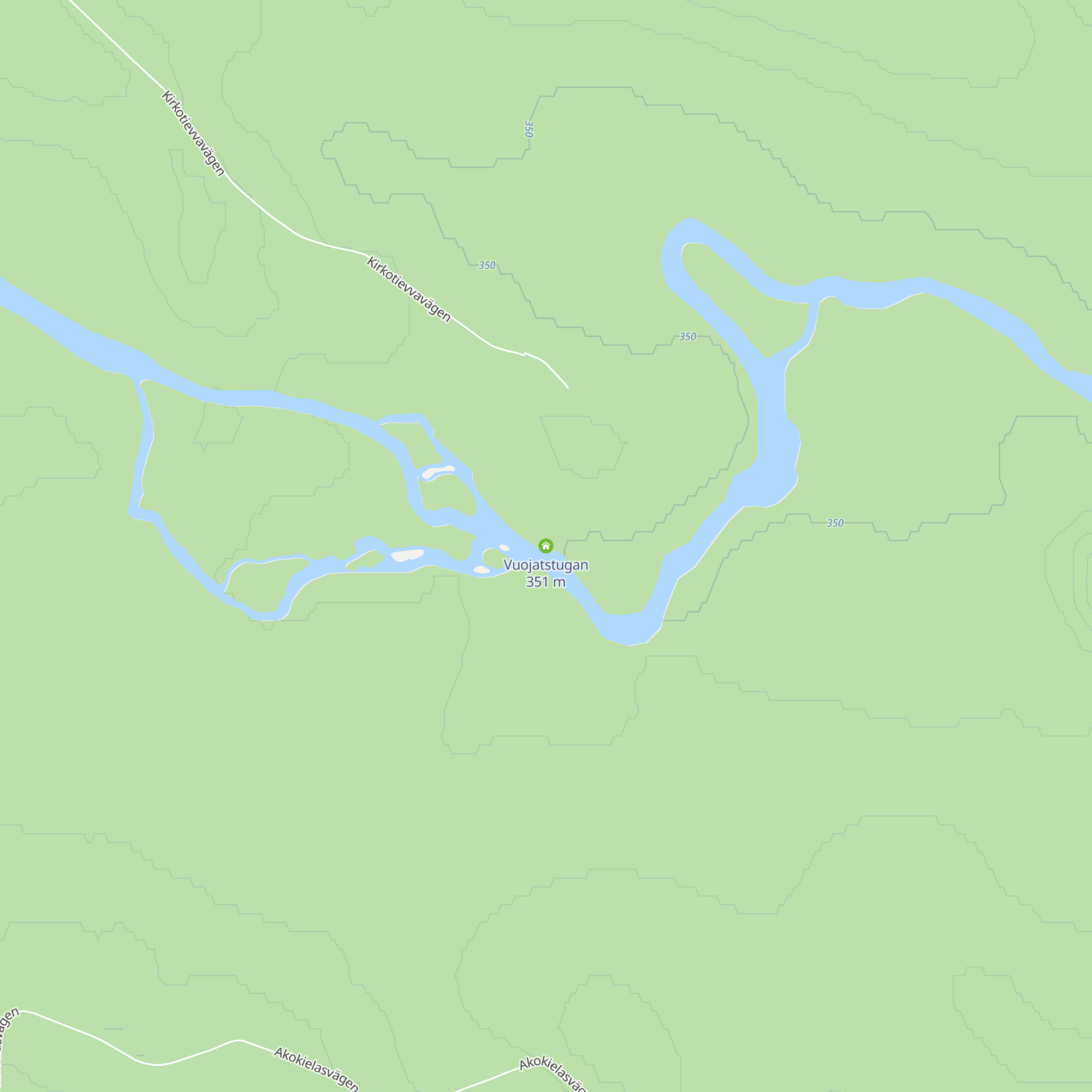 Vuojatstugan map