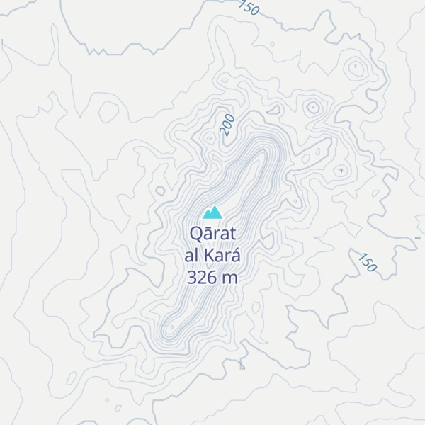 Map of Qārat al Kará