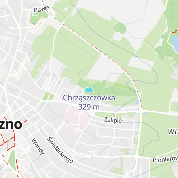 Map of Chrząszczówka