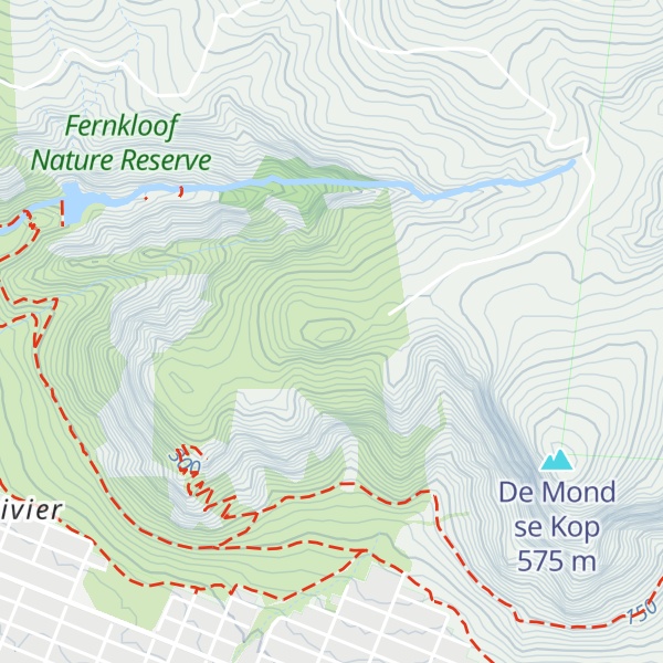 Map of Mt. Cyclopia
