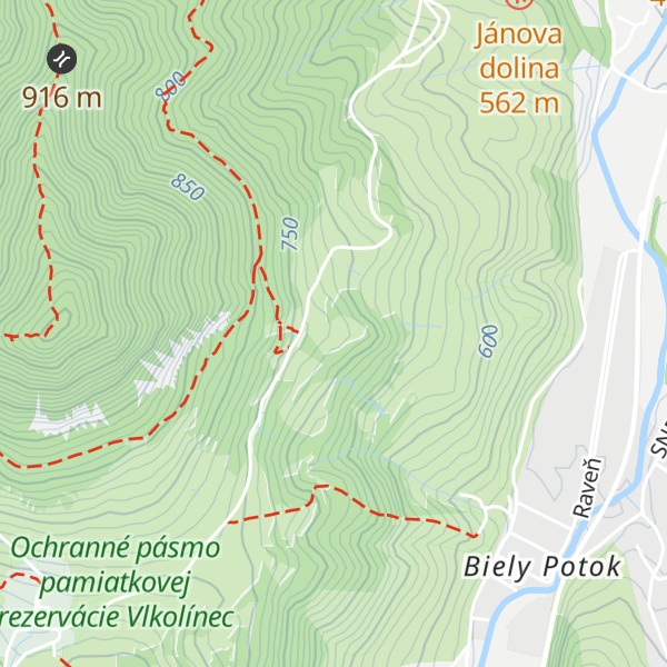 Map of Staré lazy