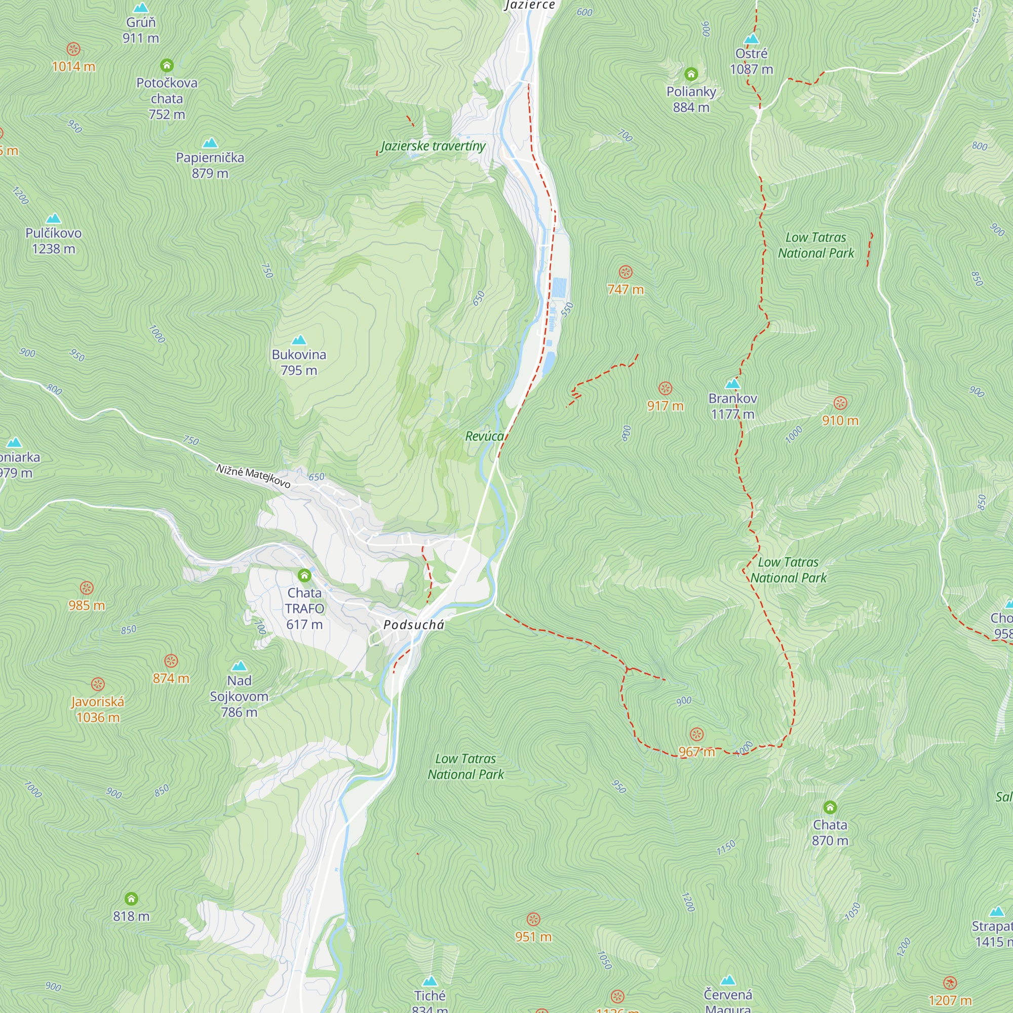 Nový vpust pre rybníky map