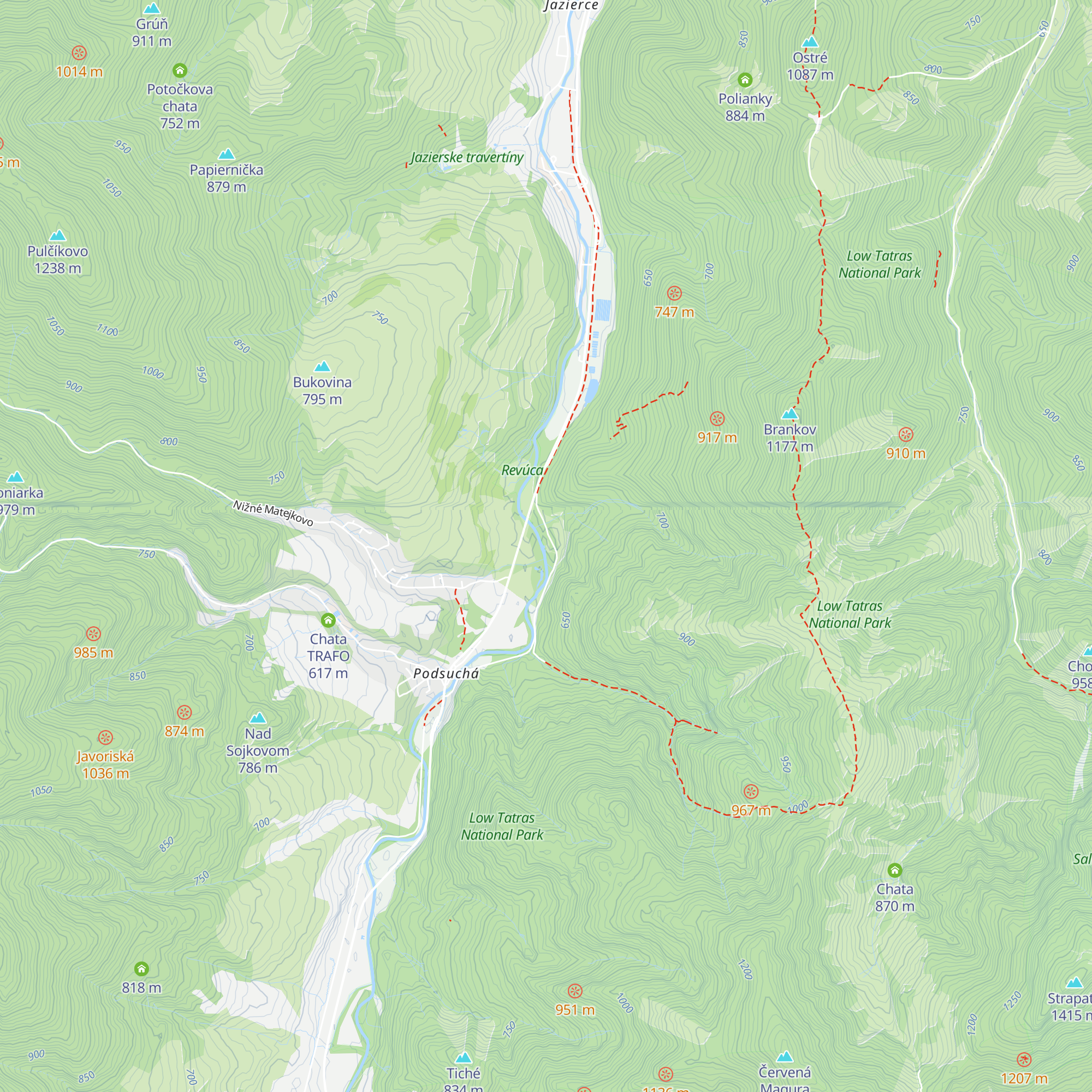 Nový vpust pre rybníky map