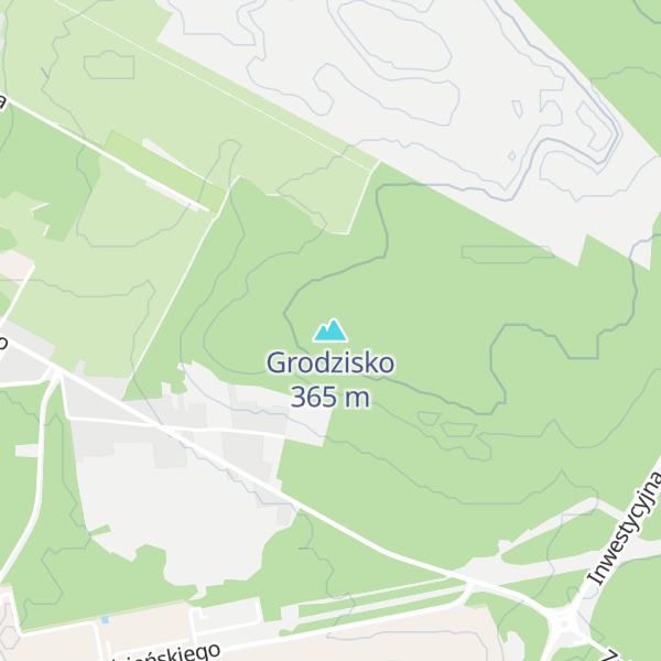 Map of Grodzisko