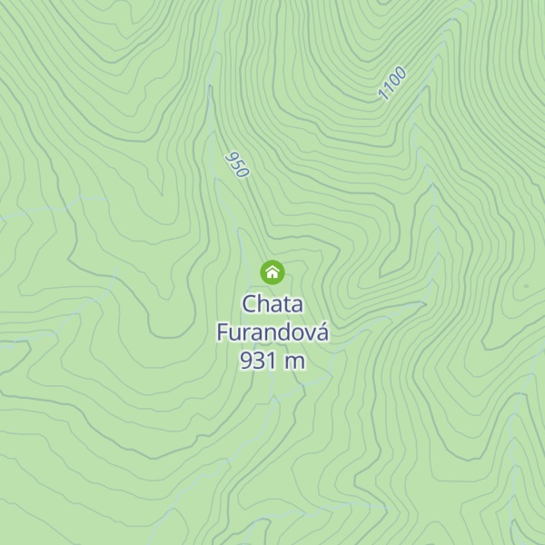 Map of Chata Furandová