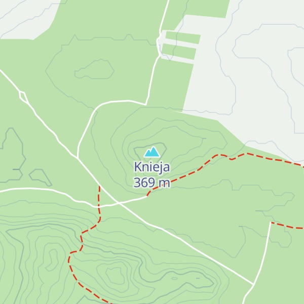 Map of Knieja
