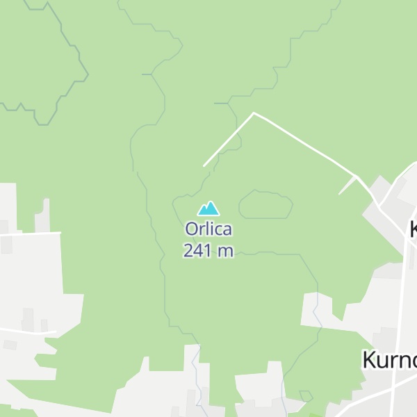 Map of Orlica
