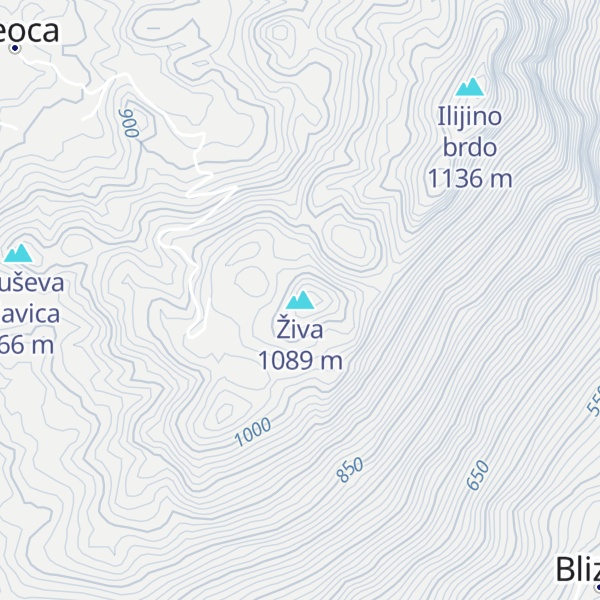 Map of Živa