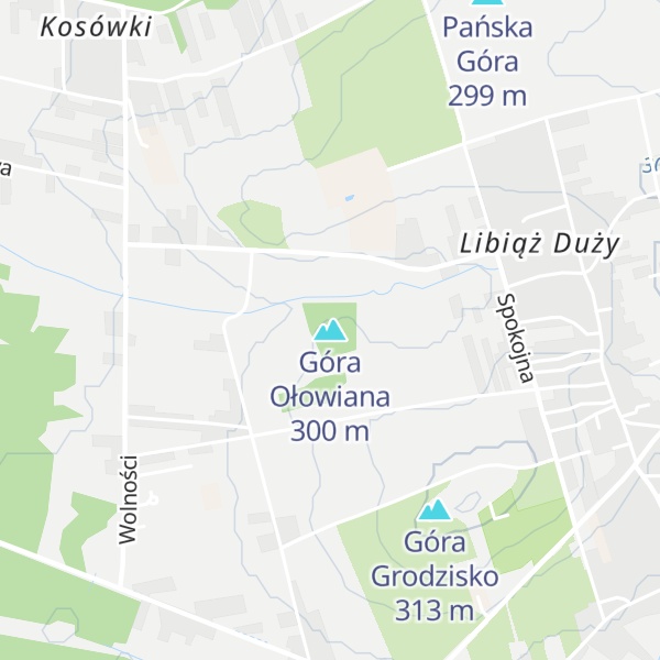Map of Góra Ołowiana