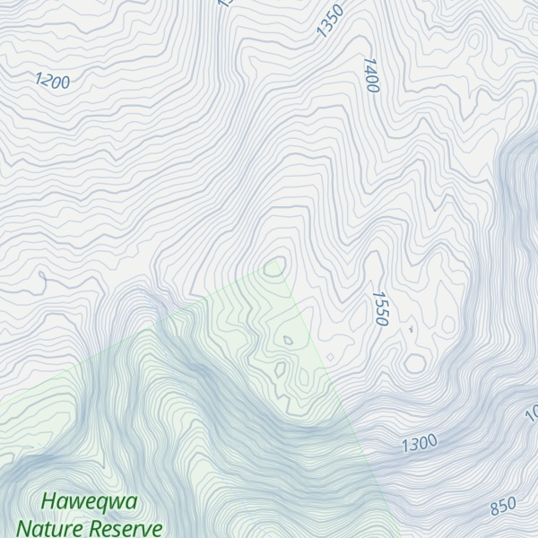 Map of Klein-Sneeukop