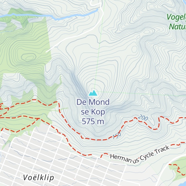 Map of De Mond se Kop