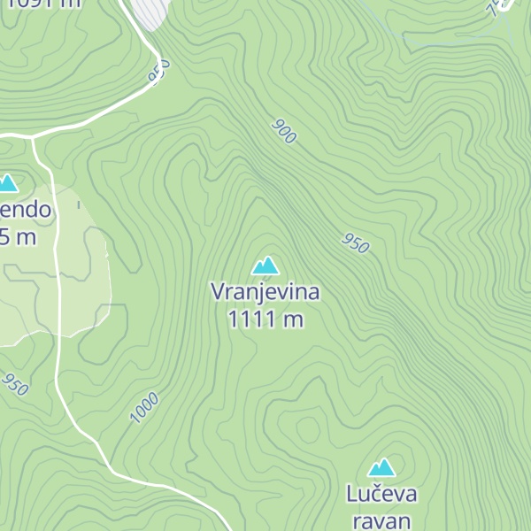 Map of Vranjevina