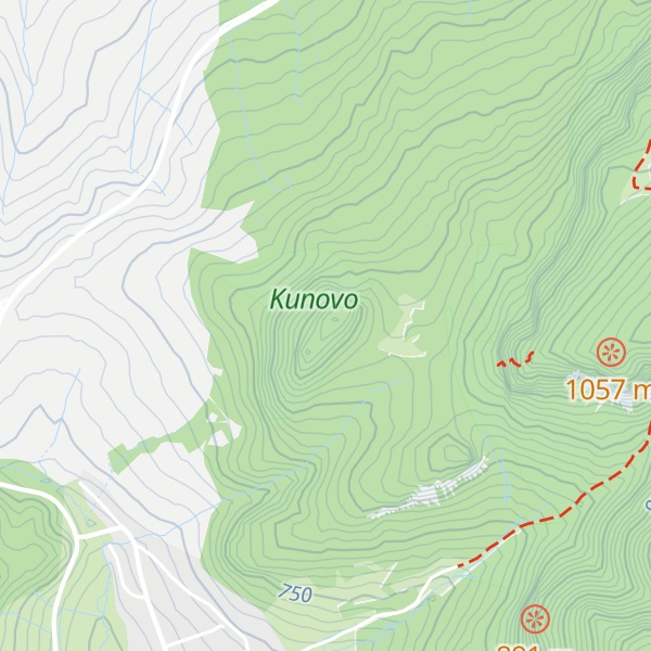 Map of Kunovo