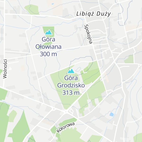 Map of Góra Grodzisko