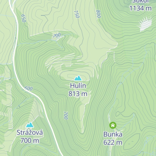 Map of Hulín