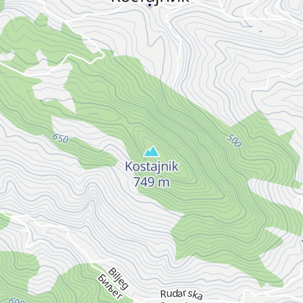 Map of Kostajnik