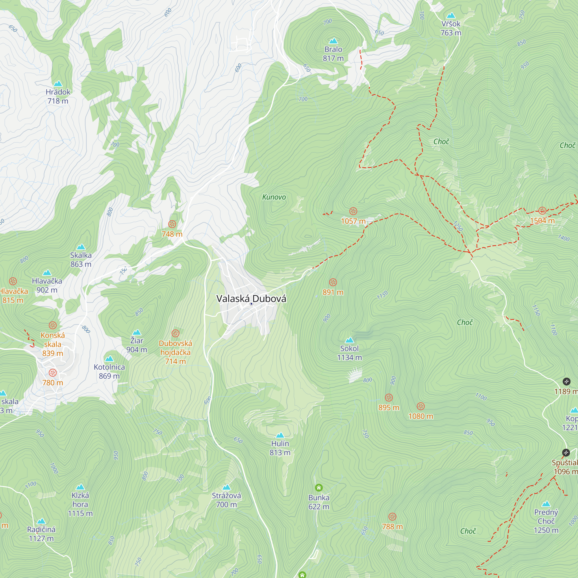 starý domček vodárne map