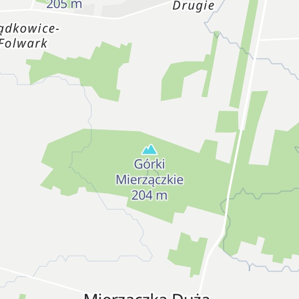 Map of Górki Mierzączkie