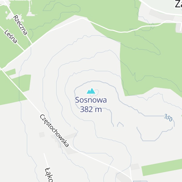 Map of Sosnowa