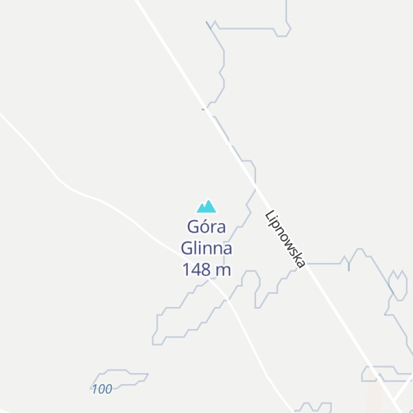 Map of Góra Glinna