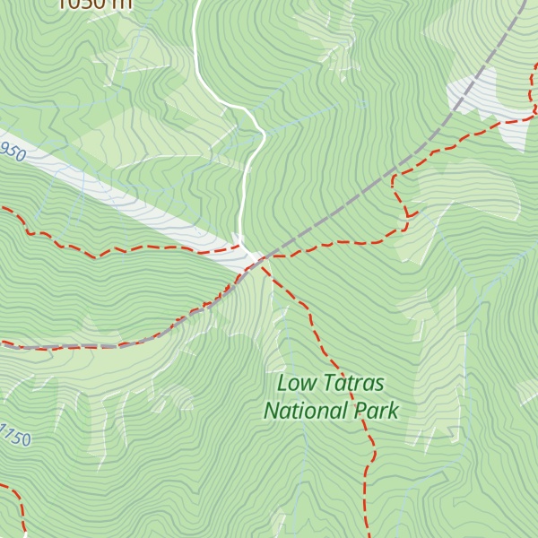 Map of Hiadeľské sedlo