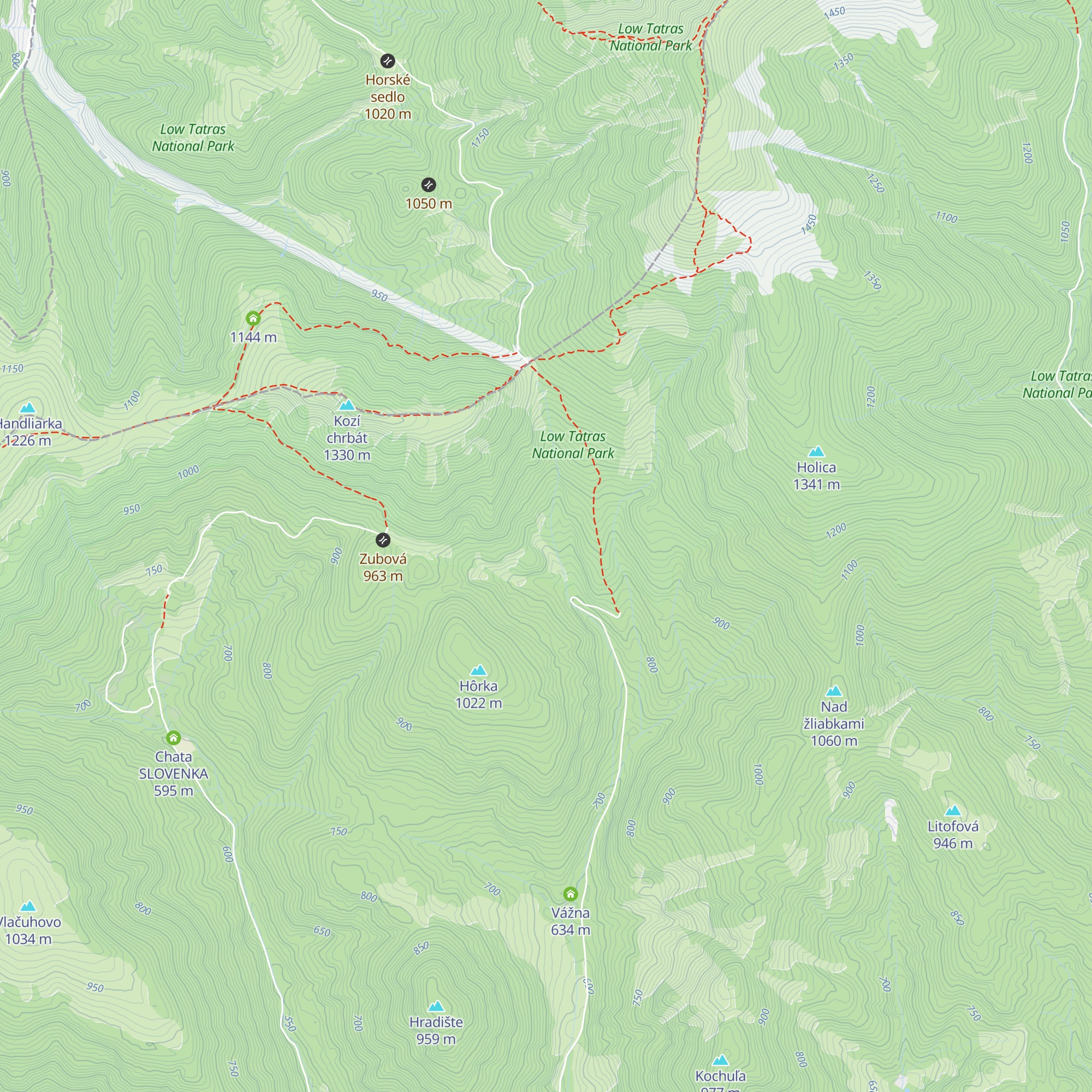 Koliba Gašíčka map
