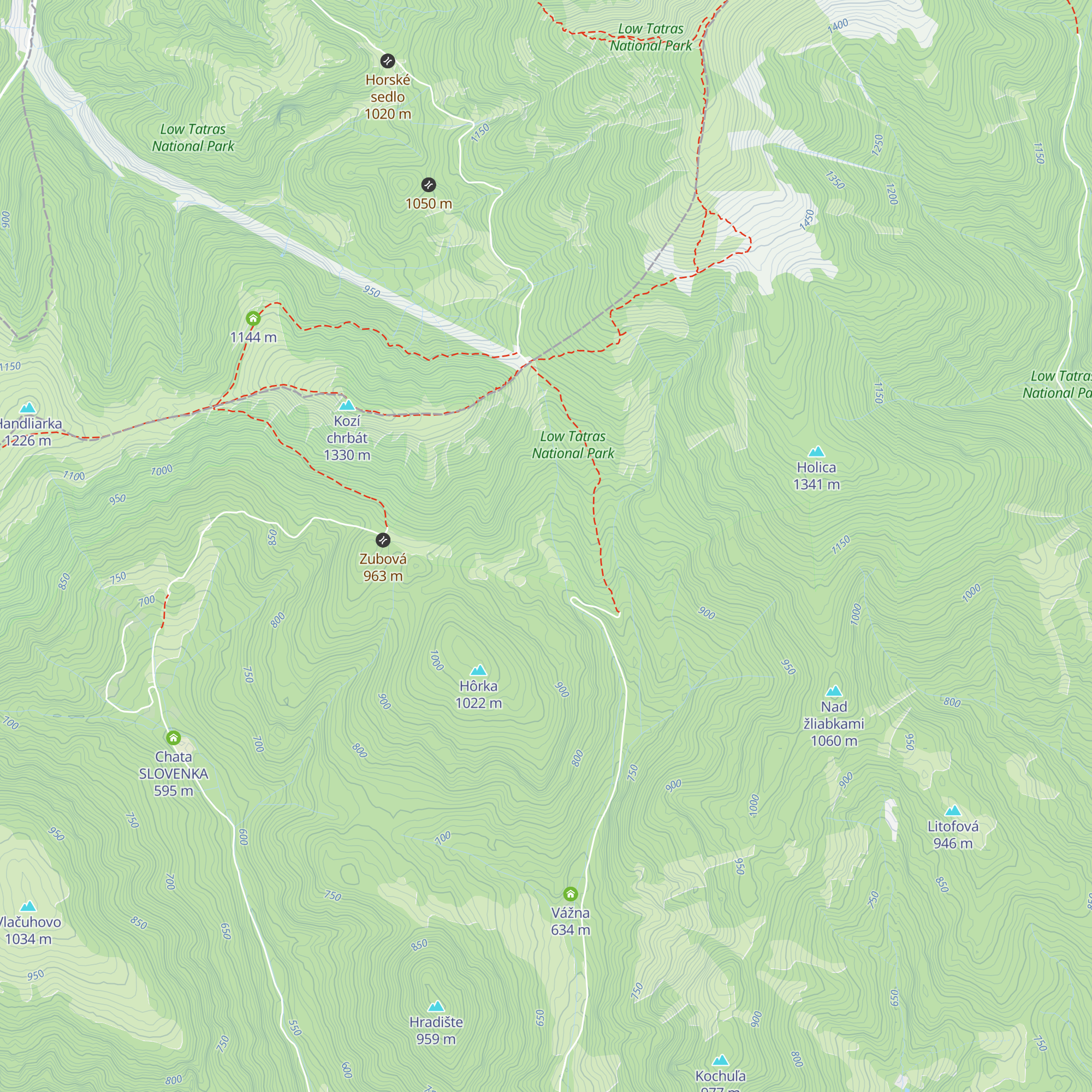 Koliba Gašíčka map
