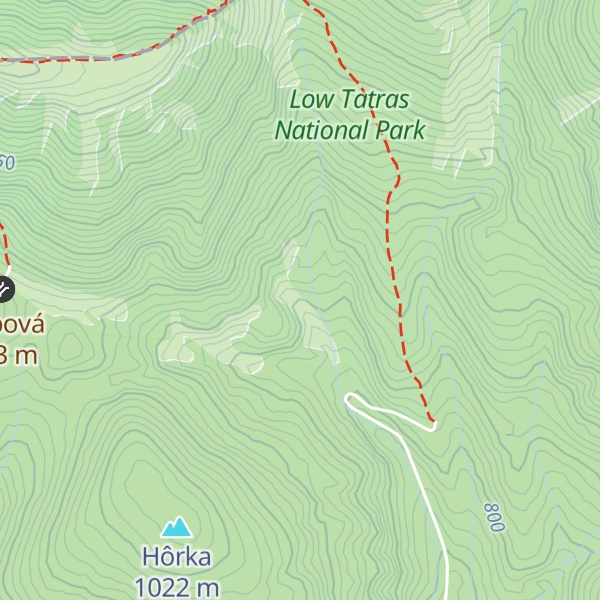 Map of Koliba Gašíčka