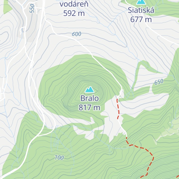 Map of Bralo