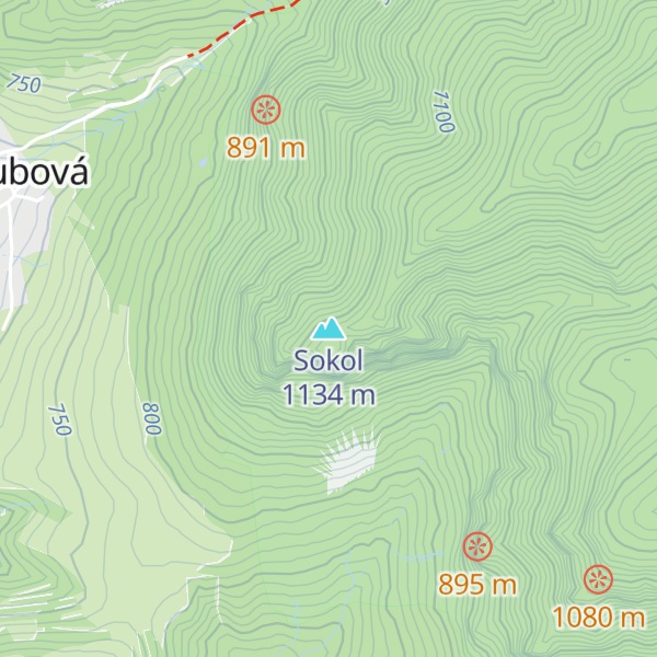 Map of Sokol