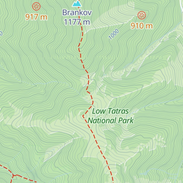 Map of Na Brankove