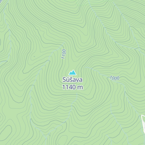 Map of Súšava