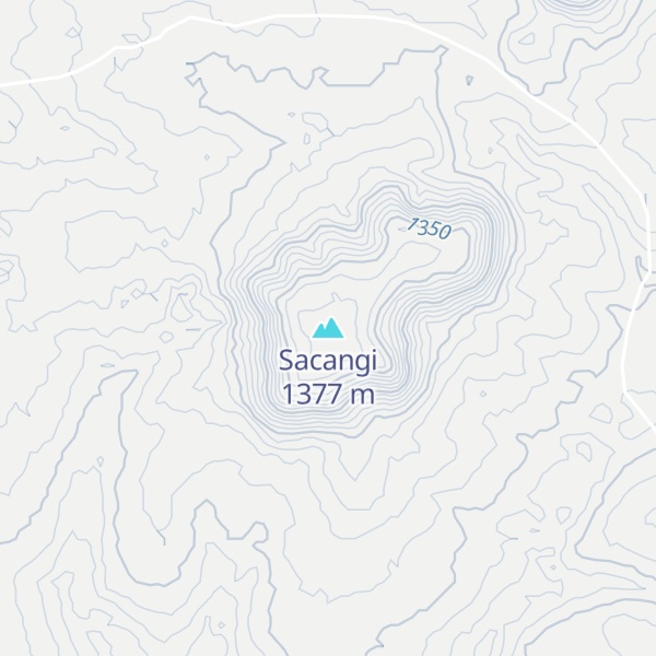 Map of Sacangi