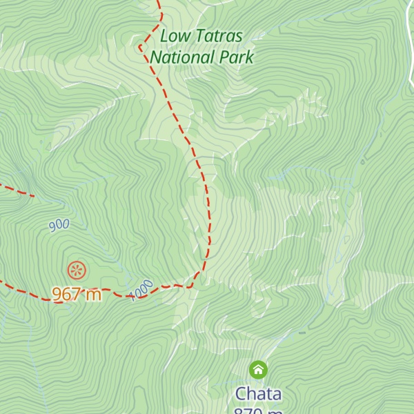 Map of Vyšný Brankov