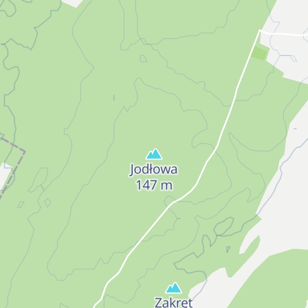Map of Jodłowa