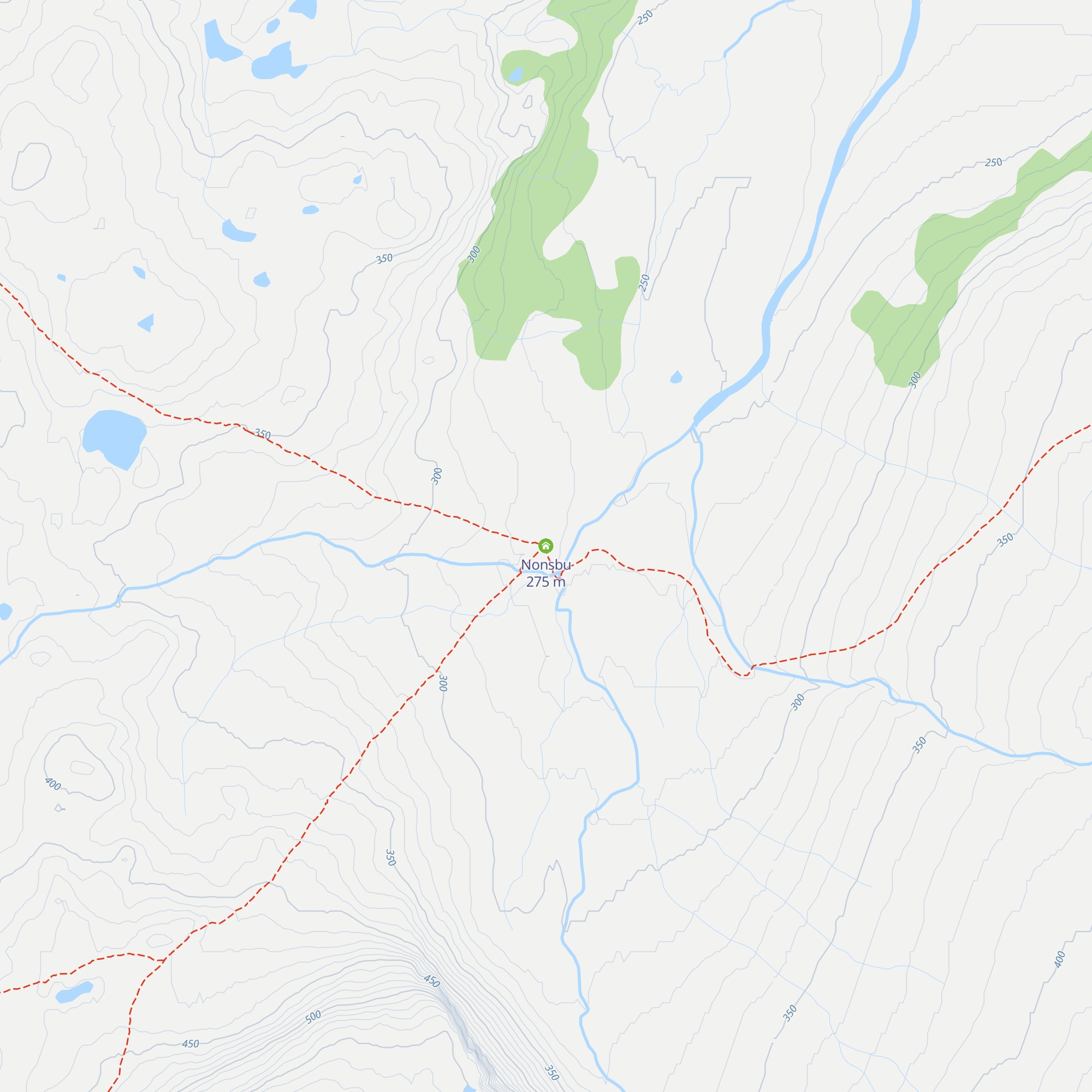 Nonsbu map
